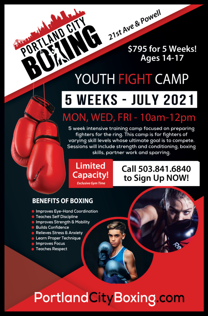 Youth Boxing Fight Camp